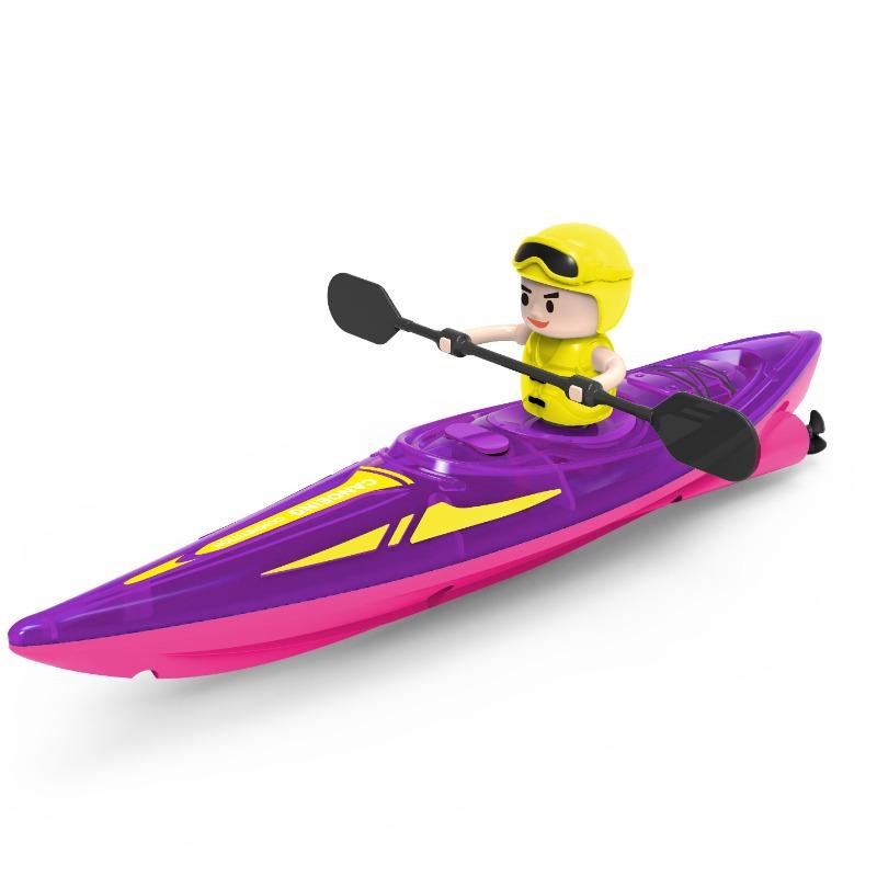 قارب سباق مزود بمصابيح ليد بجهاز تحكم عن بعد ألوان متعددة