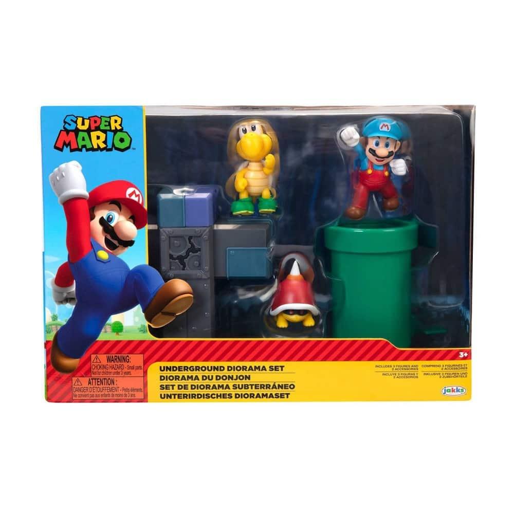 Nintendo Super Mario Underground Diorama Set
