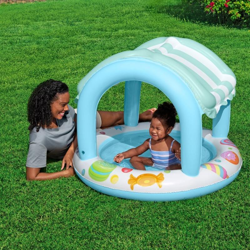 Bestway Sweet Shop Pool with Sunshade 104 x 84 cm