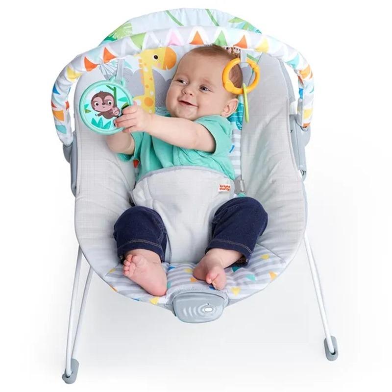 Bright Starts Safari Fun Vibrating Bouncer