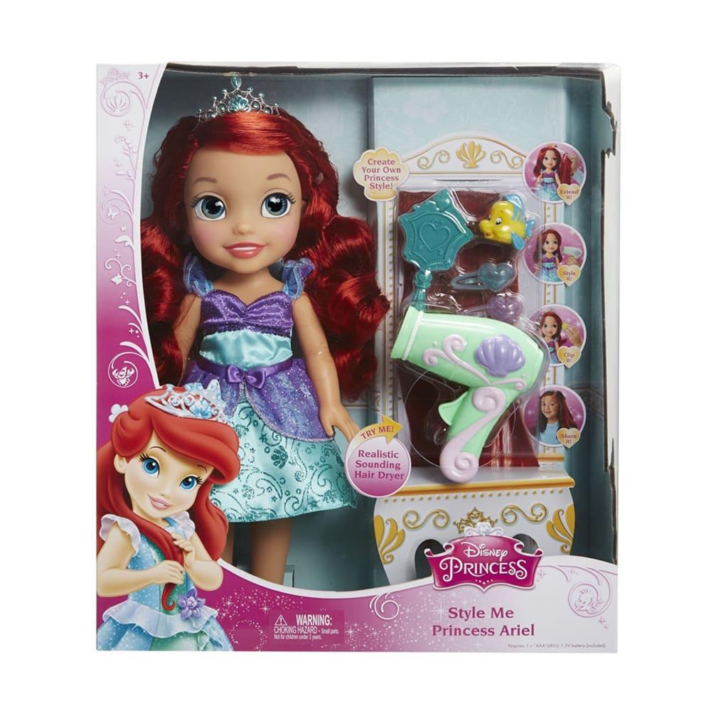 دمية الأميرة آرييل وشعرها المدهش
