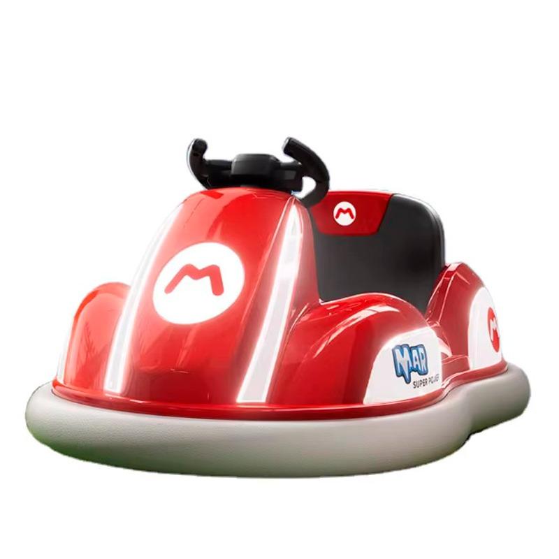 Orbic Kids Super Mario Style Bumper Car - Red