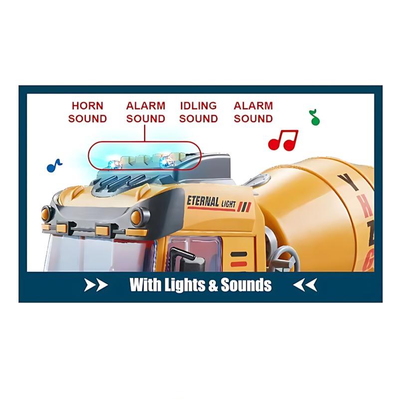 JT Toys Construction Vehicle - Yellow