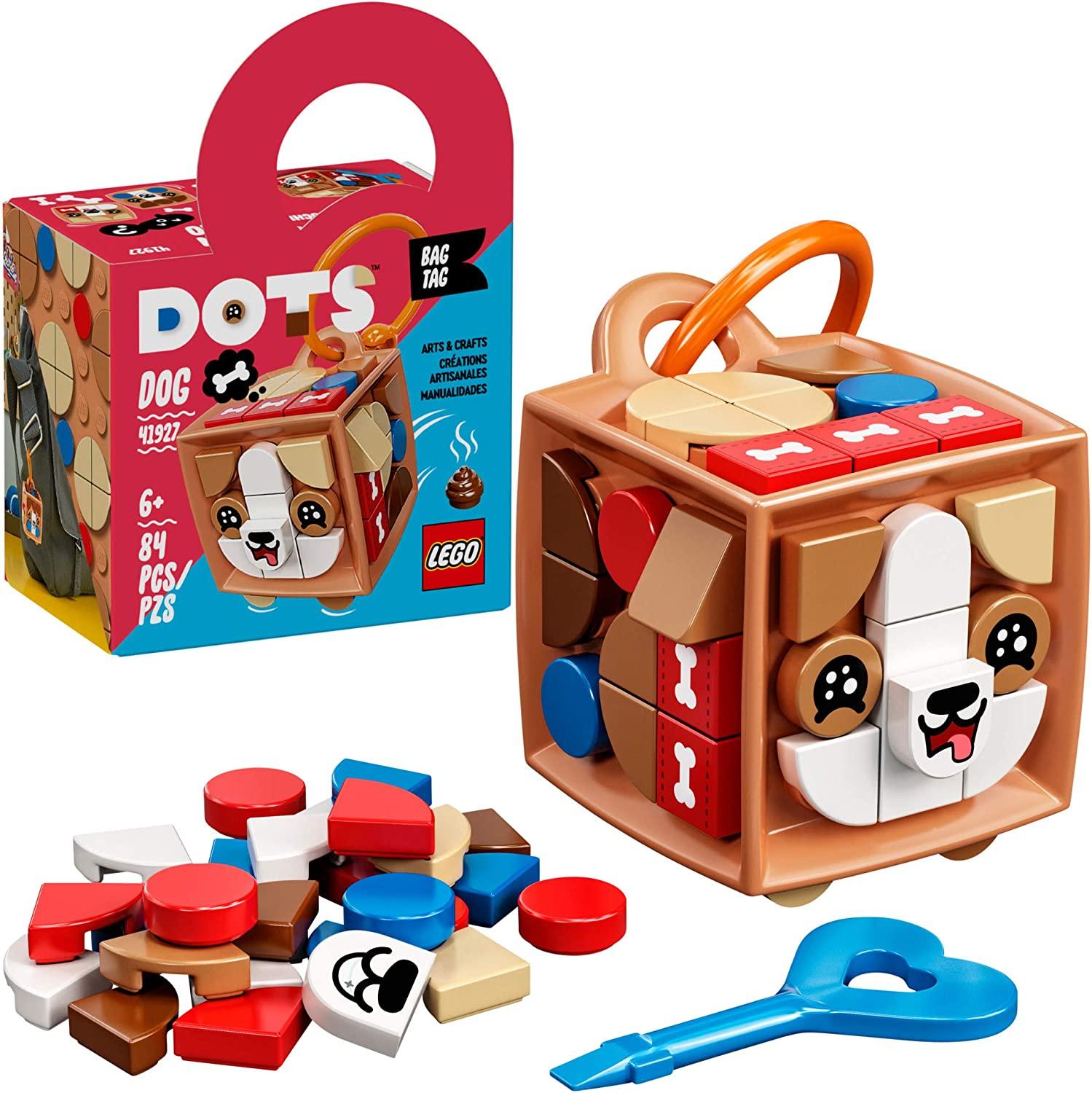 LEGO DOTS Bag Tag Dog - 84 Pieces