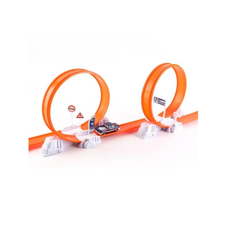 D-Power Ejection Track Set And Colour Changing Car