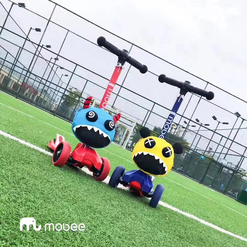 Mobee Scooter With Bags - Red