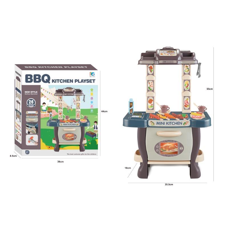 Barbecue Table For Kids Playset