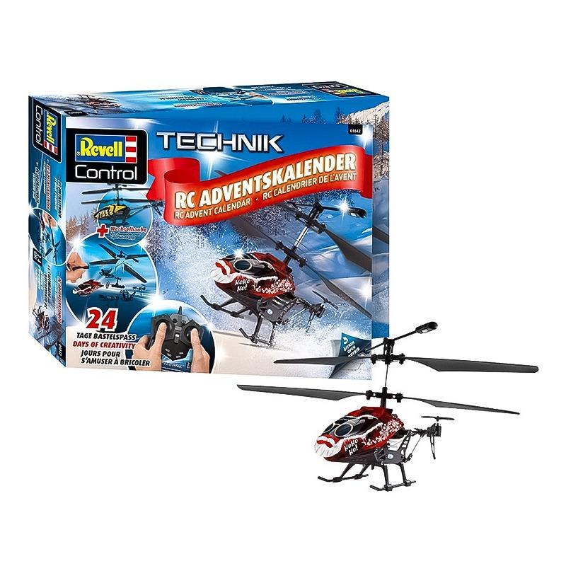 مجموعة تركيب هليكوبتر ريفيل ادفينت كليندر مع جهاز تحكم