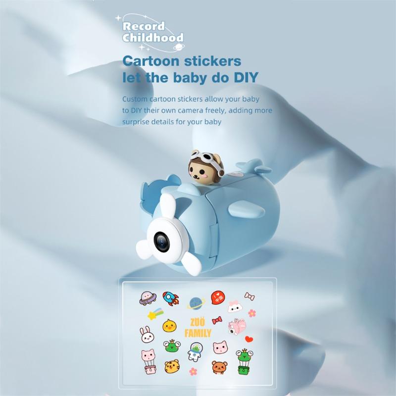 جيزي - كاميرا فيديو رقمية للأطفال في ون لون أزرق