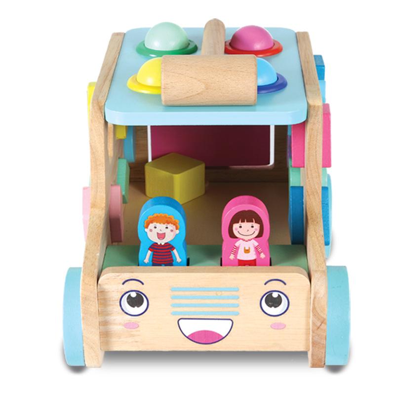 Beilaluna Bench Shape Block Toy Car