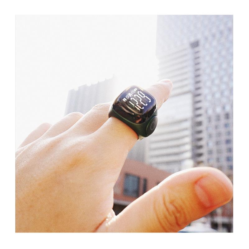 iQIBLA Noor Zikr Ring 18 mm - Blue