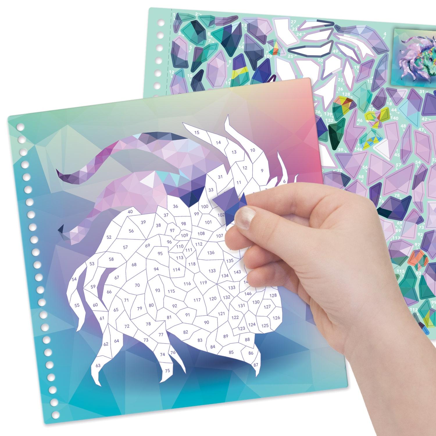 Nebulous Stars -Sticker Painting By Number Creative Notebook
