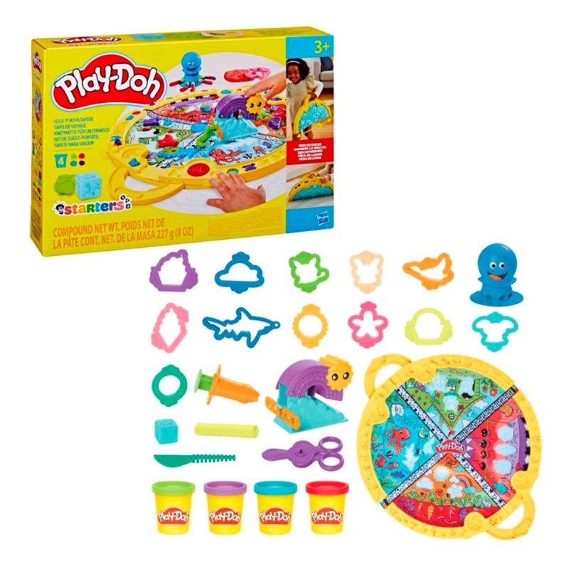 Play-Doh Foldable Play Set with 19 Accessories