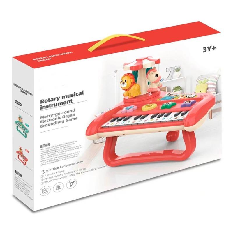 Electronic Mulitfunction Piano - Red