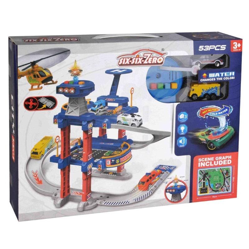 City Scene Parking Garage Playse - Blue