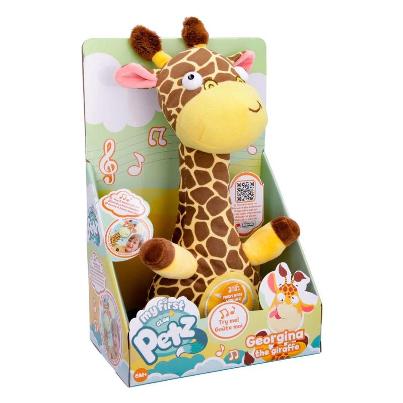 My First Club Petz Georgina The Giraffe Interactive Stuffed Plush