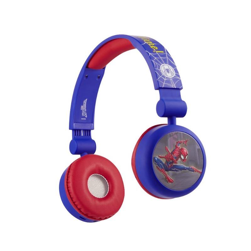 فولكانو - سماعات بلوتوث مع أكواب دوارة برسومات مارفل سبايدرمان