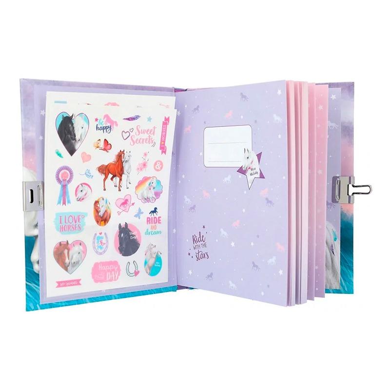 Top Model Diary With Key - Miss Melody