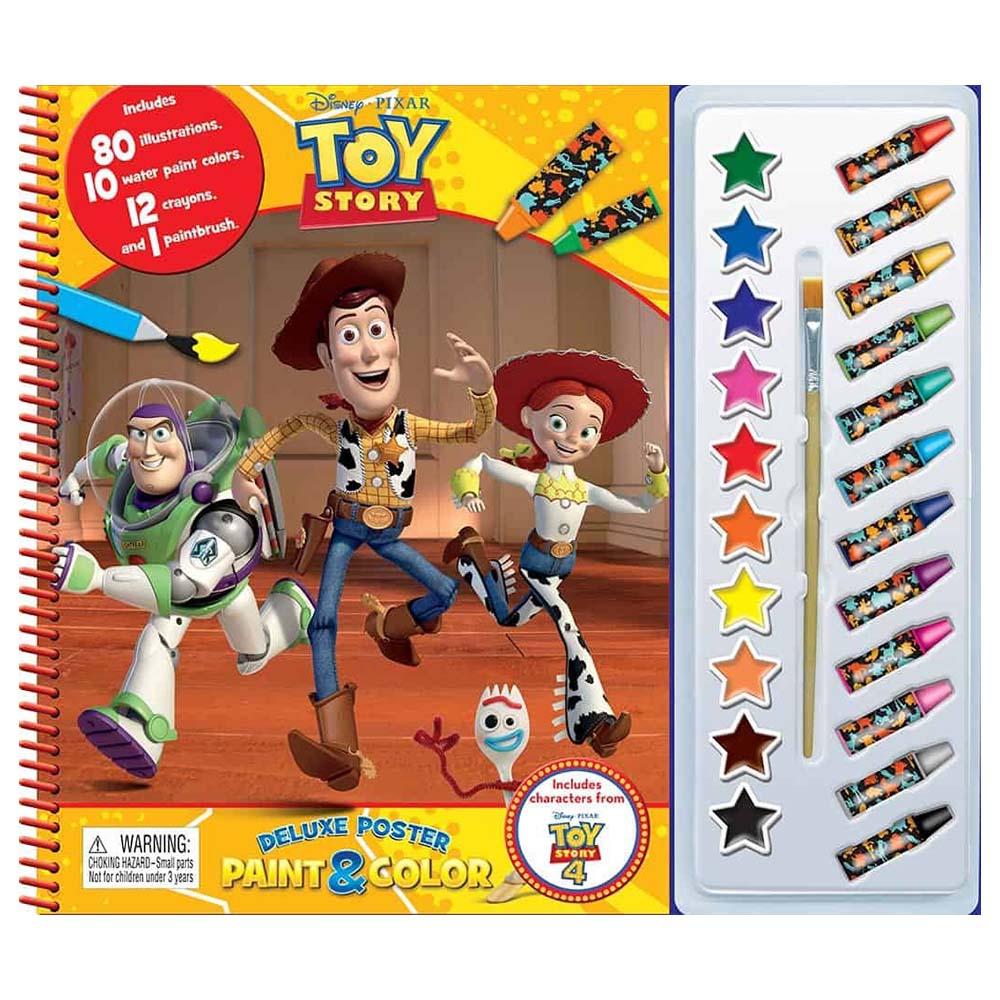 Disney Toy Story Deluxe Poster Paint And Color