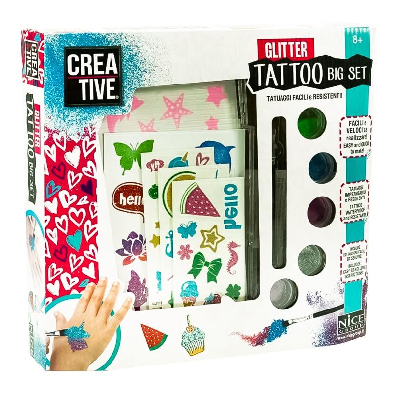 Girabrilla Creative Glitter Tattoo Set