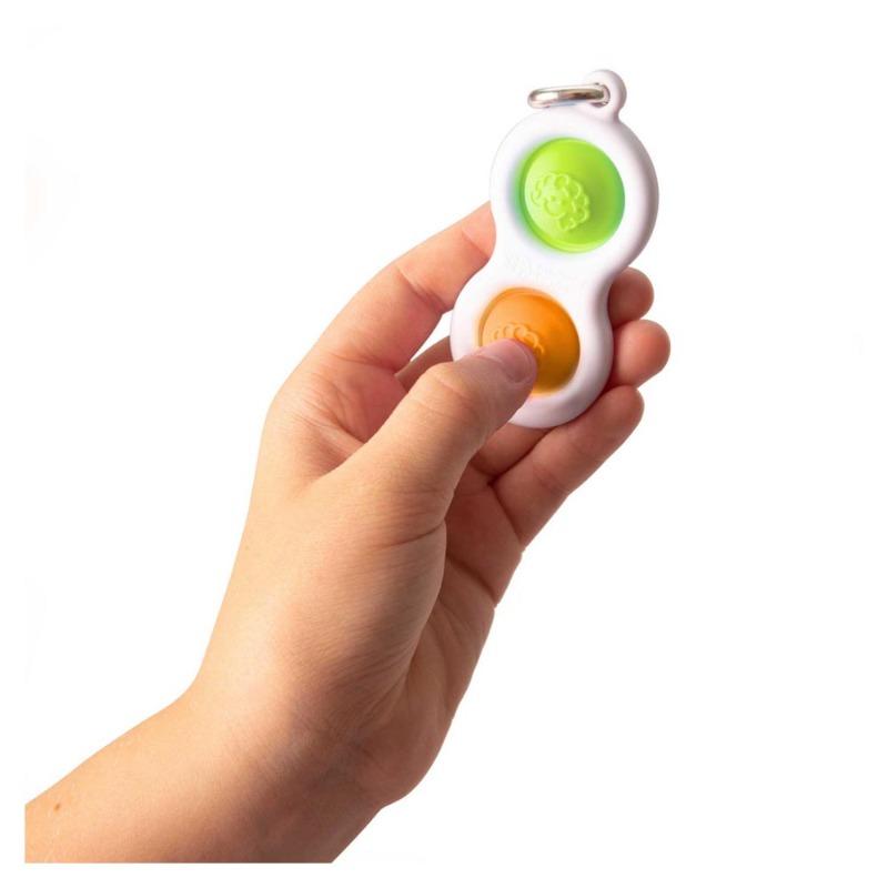 Fat Brain Toys Simpl Dimpl Key chain -Multiple colors