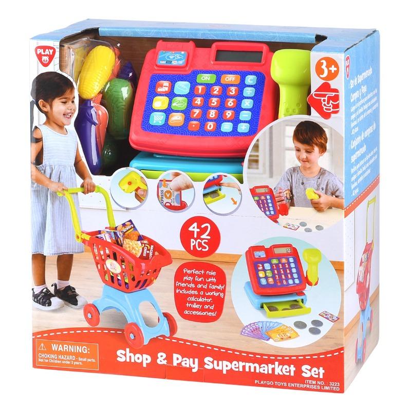 Play Go Shop & Pay Supermarket Set B/o