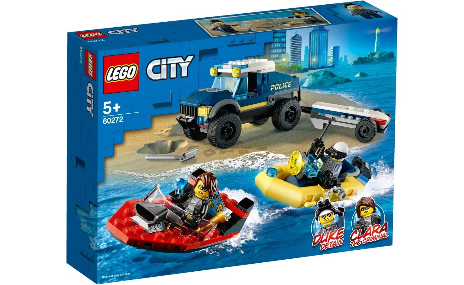 LEGO City Elite Police Boat Transport
