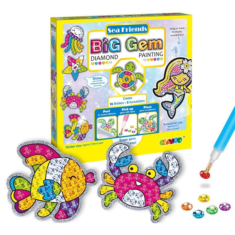 مجموعة تصميم ملصقات المخلوقات البحرية