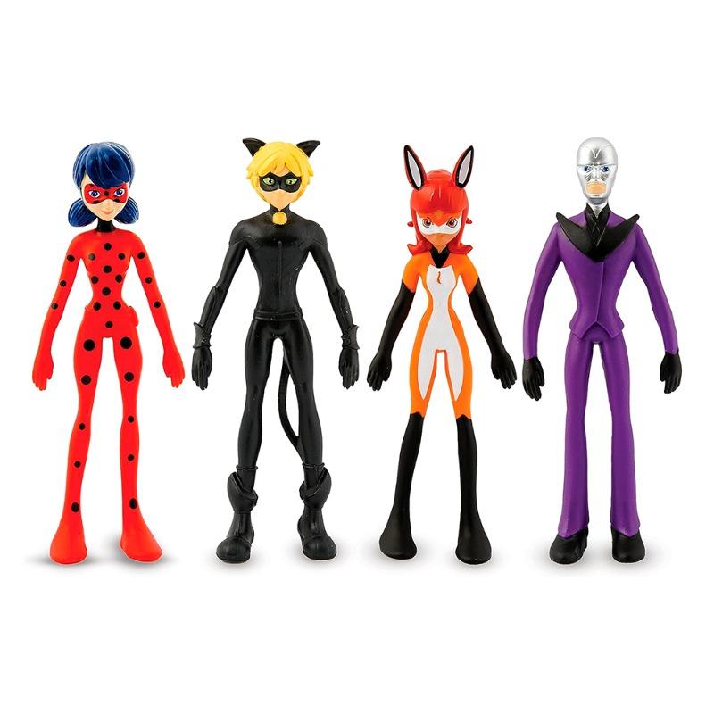 بيند إمس - مجموعة شخصيات ميراكيولوس ليدي باج 4 في 1