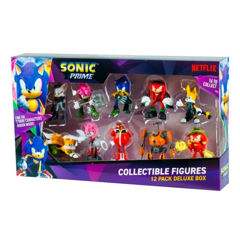 Sonic 12 Figures Including 2 Rare Hiden Characters