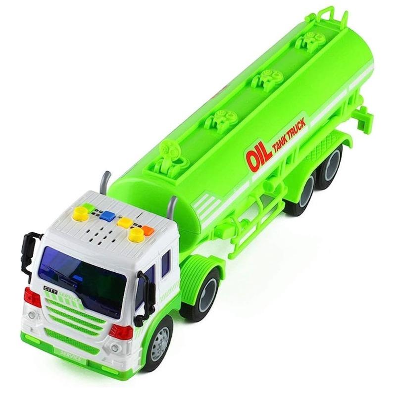 Wenyi 1:16 Friction Oil Tank Trailer Truck