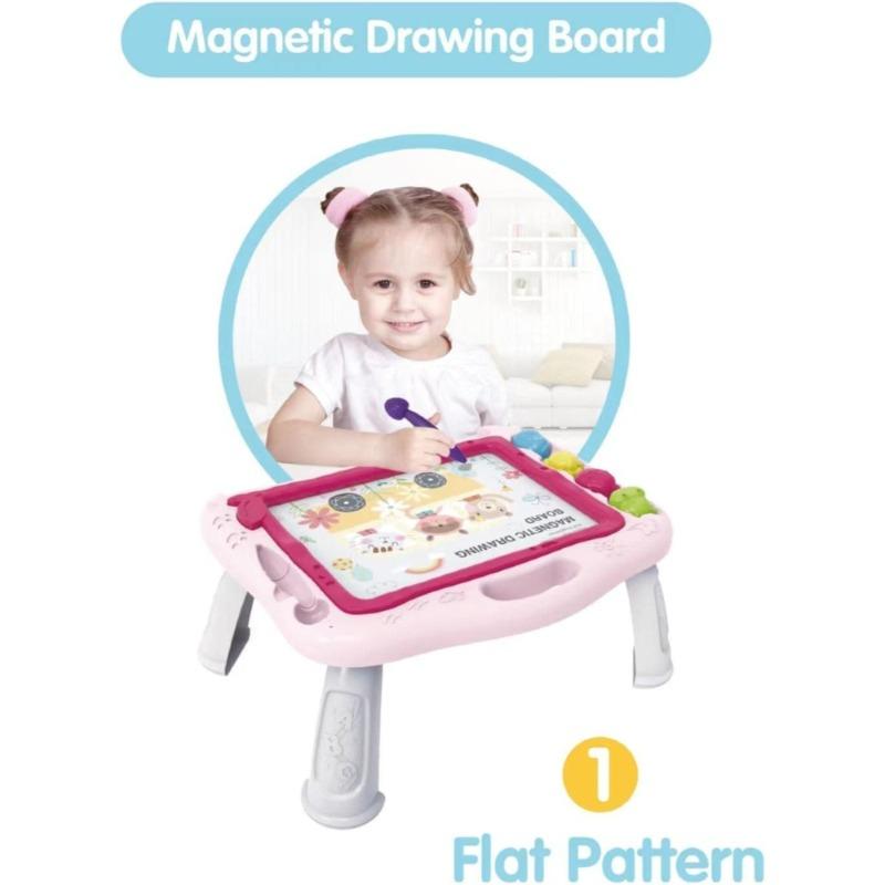 لوح رسم مغناطيسي للأطفال مع ألحان موسيقية – ألوان متعددة