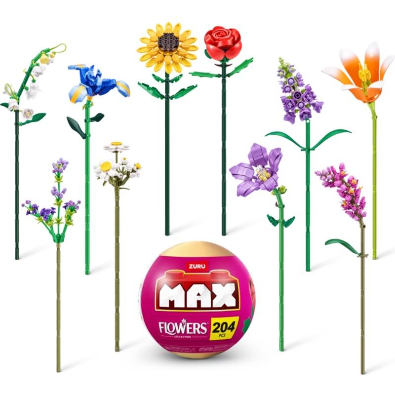 Zuru Max Premium Long Flower Series Building Blocks Set - Assorted