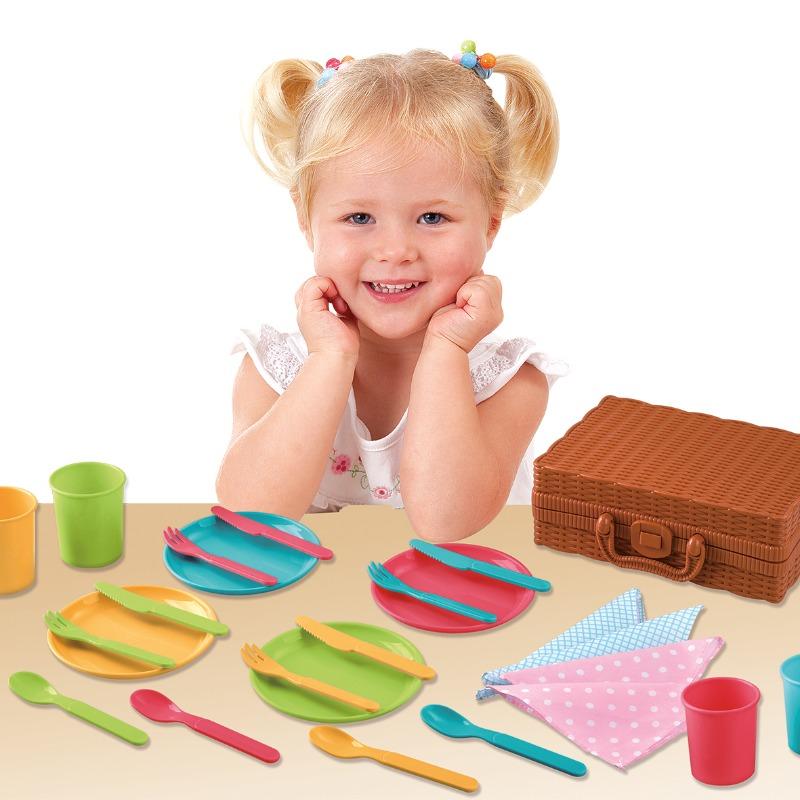 بلاي جو - مجموعة لعبة تويز بكنيك بارتي التظاهرية للاطفال 22 قطعة