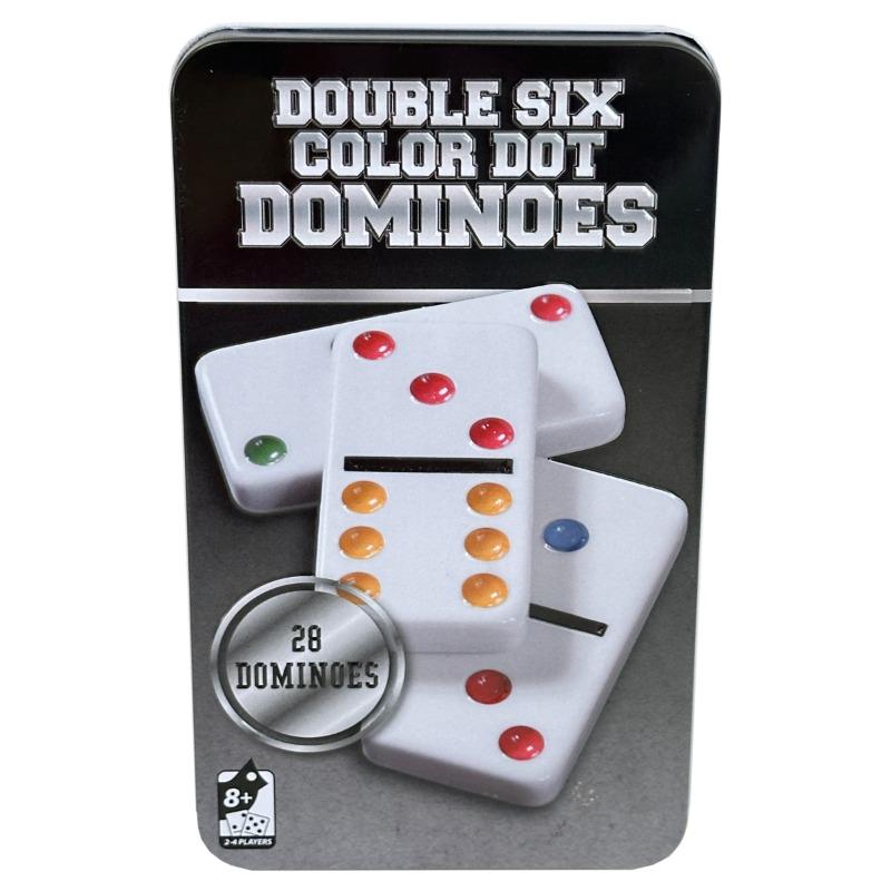 احجار الدومينو ملونة