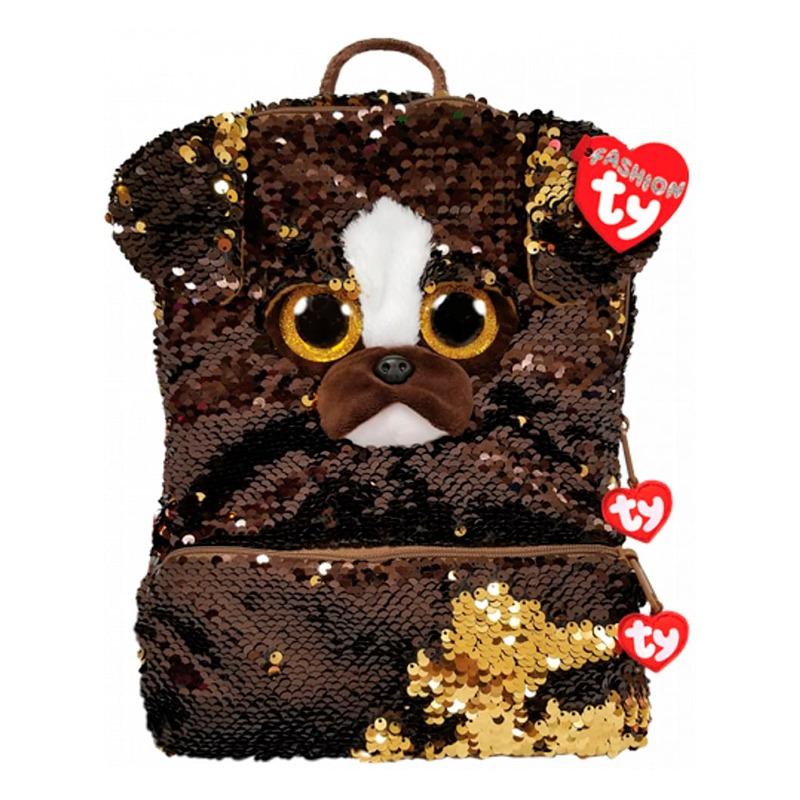 TY Fashion Flippy Sequin Backpack Brutus the Dog