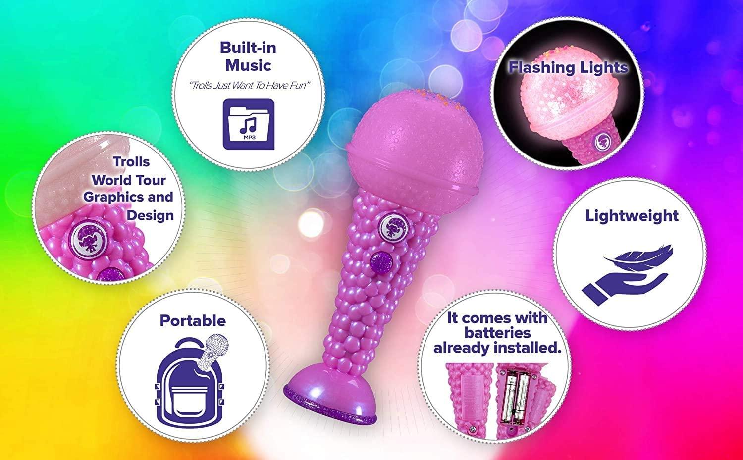 Dreamworks Trolls Sing Along Microphone