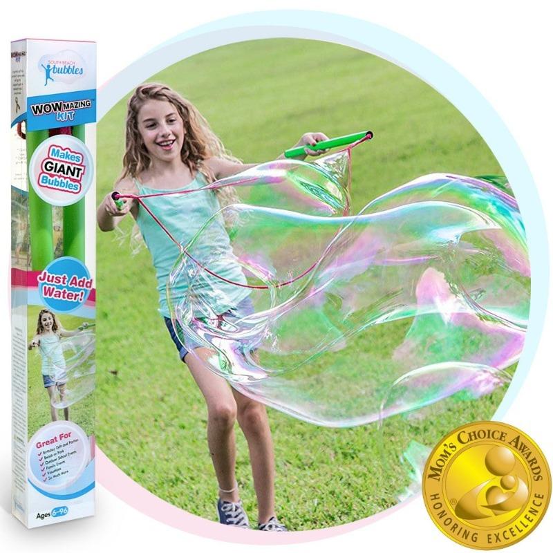 WOWMAZING Large Bubble Wand Multiple Colors