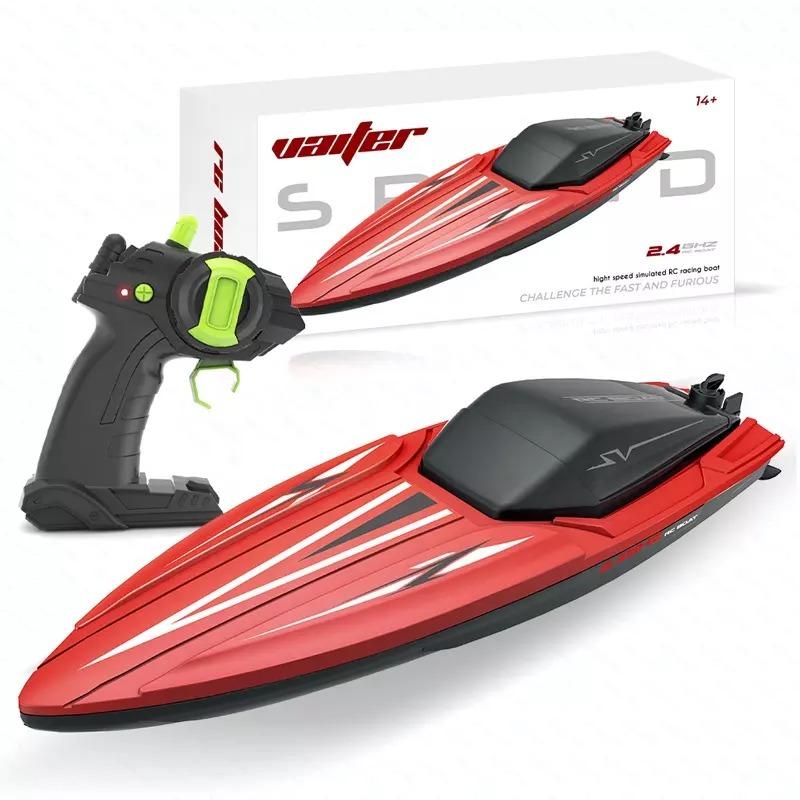 RC High Speed Racing Boat - Red