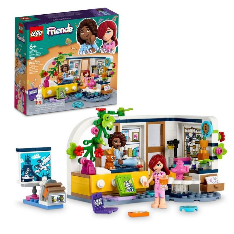 LEGO Friends Aliyas Room Building Toy Set - 209 Pcs 41740