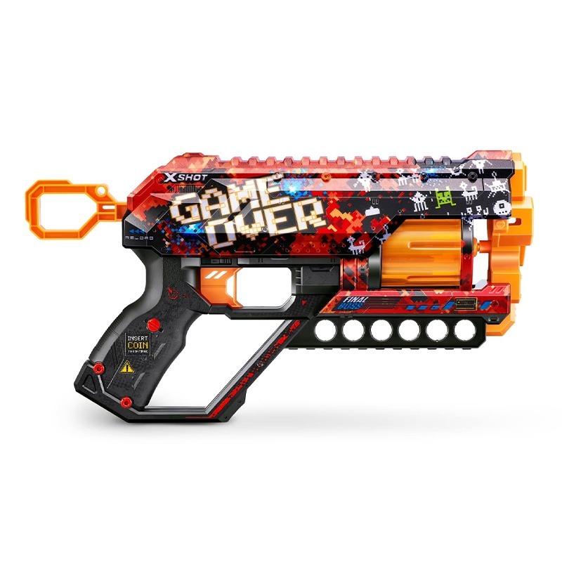 X-Shot Game Over Dart Blaster Toy Pistol 12 Shots