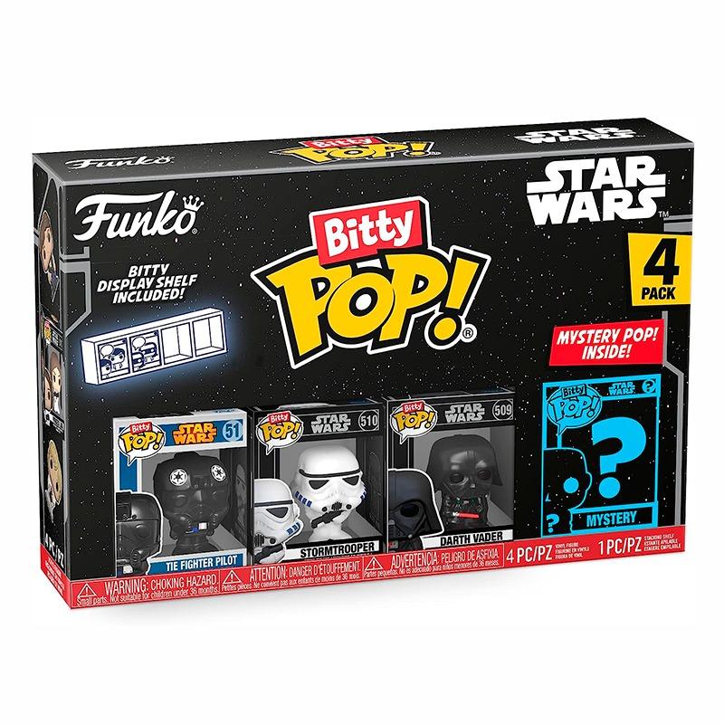 Funko pop Star Wars Betty Boop Darth Vader Figures 4 Pack