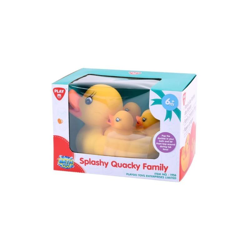 عائلة البط المطاطي المرِح