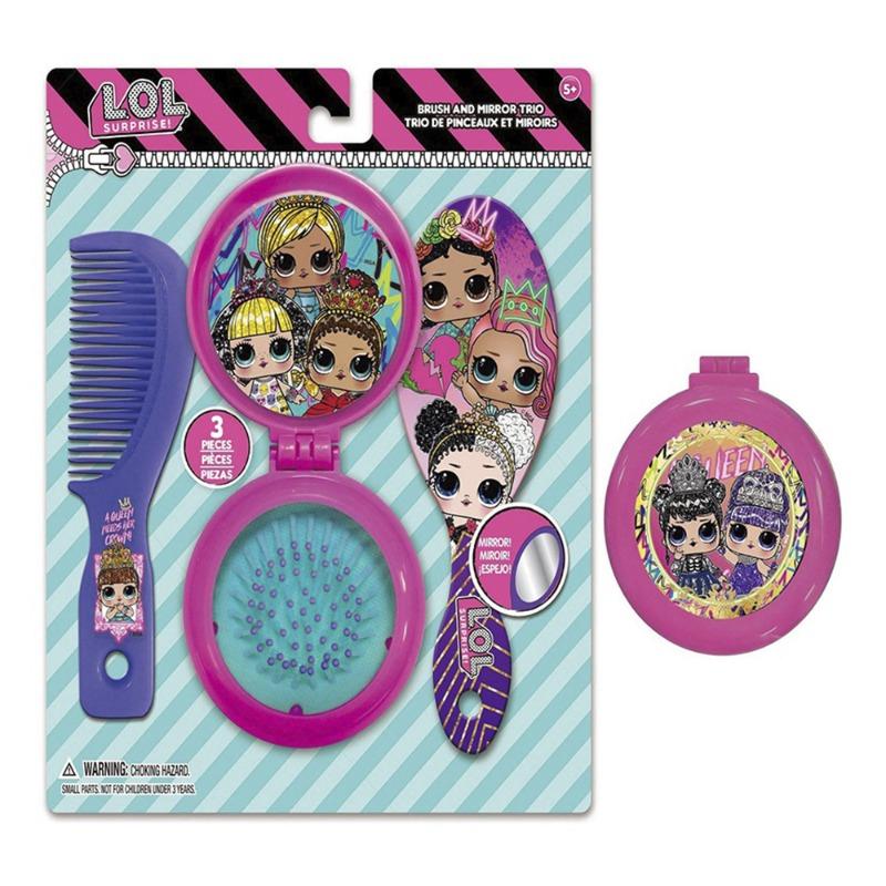 Townley pup up hair Brush With Mirror Lol Surprise