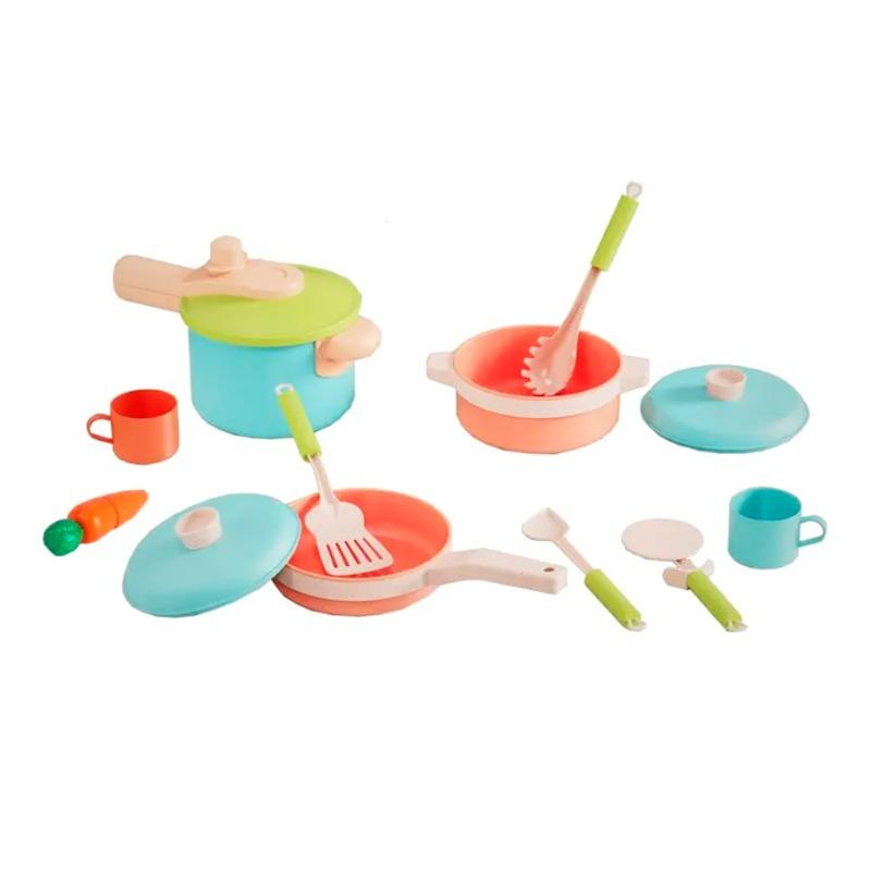 Kitchen Play Set Wheat Straw Cutlery Set