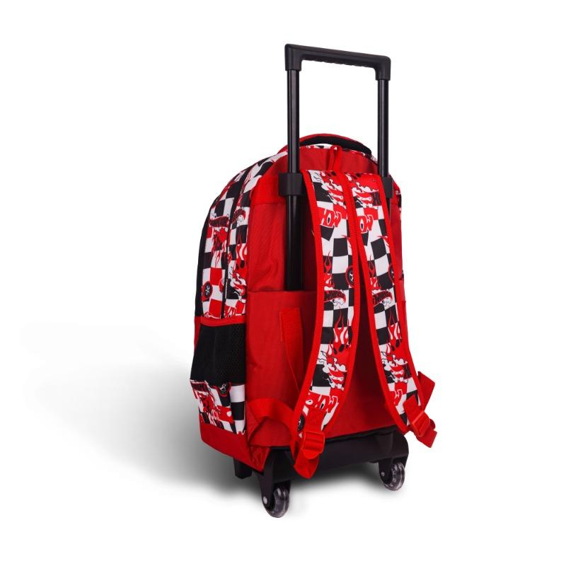 ماتيل - حقيبة ظهر بعجلات هوت ويلز راسينغ تيم 18 بوصة