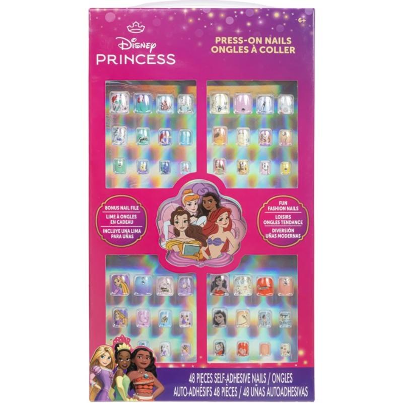 Disney Princess 48 PK Press-On Nails with File
