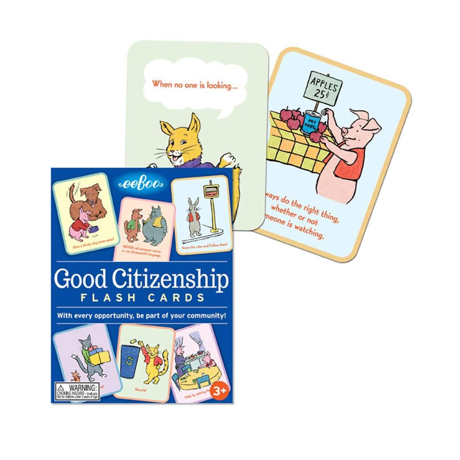 Good Citizenship Flash Cards