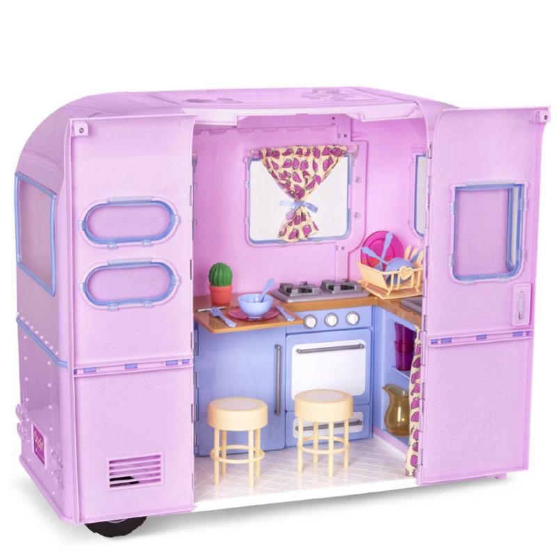 Our Generation R.V Seeing You Camper Trailer Playset