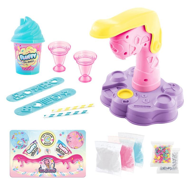 So Slime DIY Fluffy Licious Glacier Ice Cream Shop